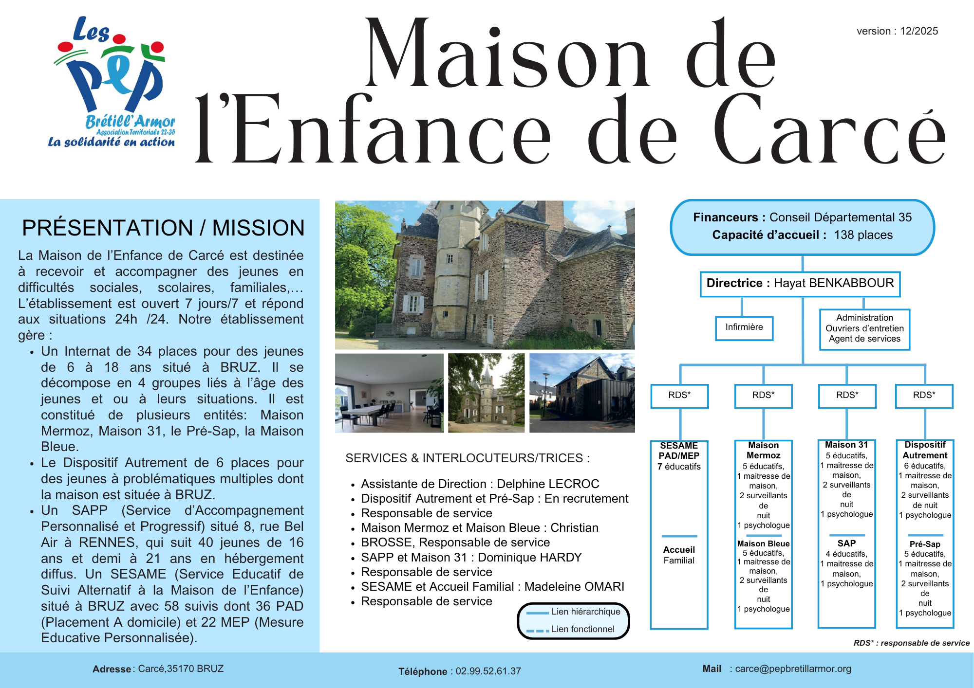 Maison de l'Enfance de Carcé